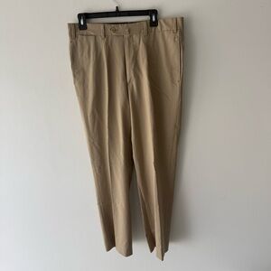 ISAIA Flat Front Dress Pants